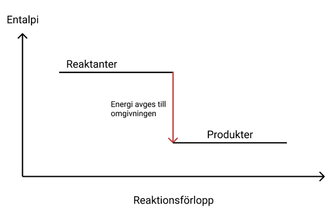 exoterm reaktion exoterm reaktion